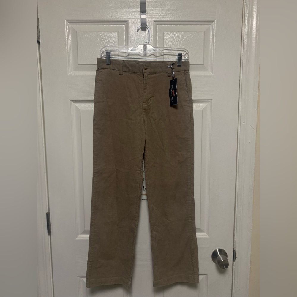 vineyard vines boys 14 Corduroy Breaker Khaki Pants NWT